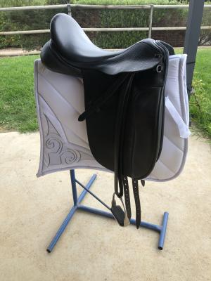Regular or Wide Tree All Purpose English Saddle Package 17 Inch Pro Am